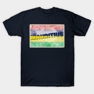 Mauritius Vintage style retro souvenir T-Shirt